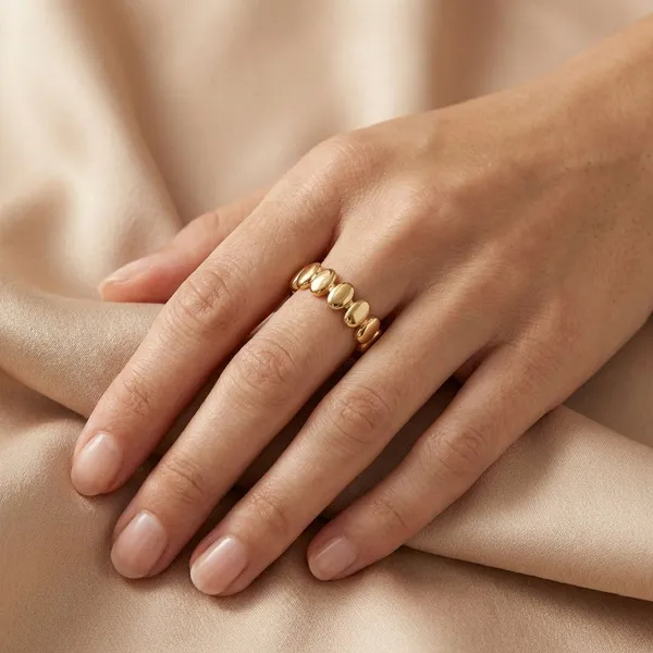 Gold_Tone_Dainty_Stainless_Steel_Anti_Tarnish_Minimalist_Linked_Adjustable_Ring,_18K_Gold_Plated_Ring_For_Women