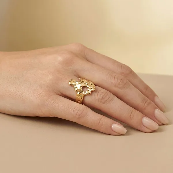 Gold_Tone_Dragon_Head_Design_Stainless_Steel_Anti_Tarnish_Minimalist_Linked_Adjustable_Ring,_18K_Gold_Plated_Ring_For_Women