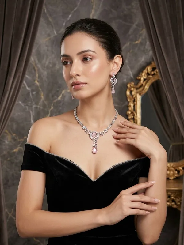 Blush_Royale_AD_Diamond_Necklace_Set