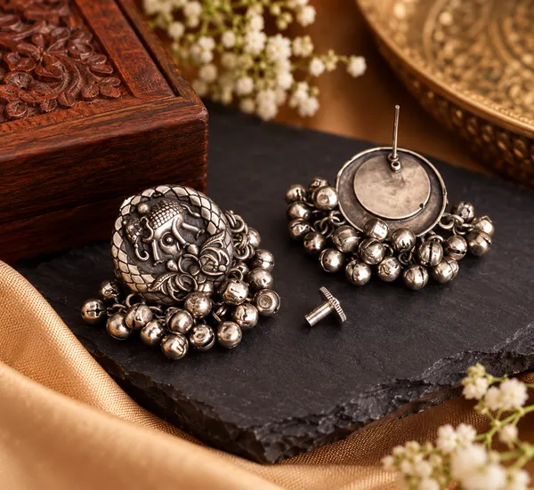 Gaja_Heritage_Oxidised_Necklace_&_Earrings_Set