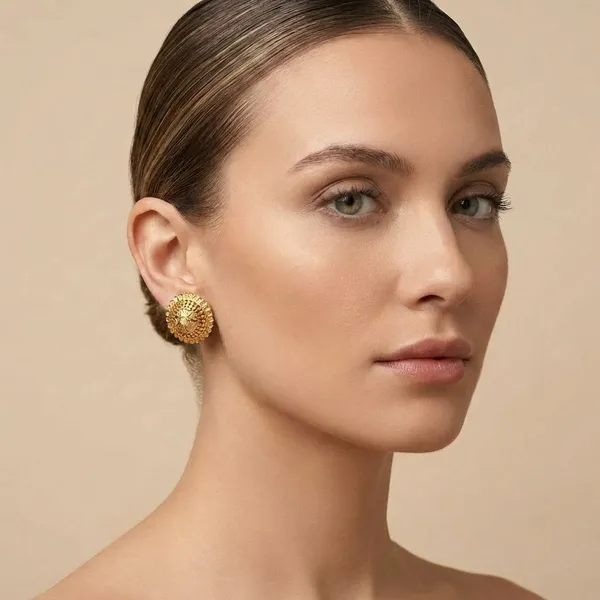 Micro_Plating_Gold_Toned_Mandala_Studs_For_Women