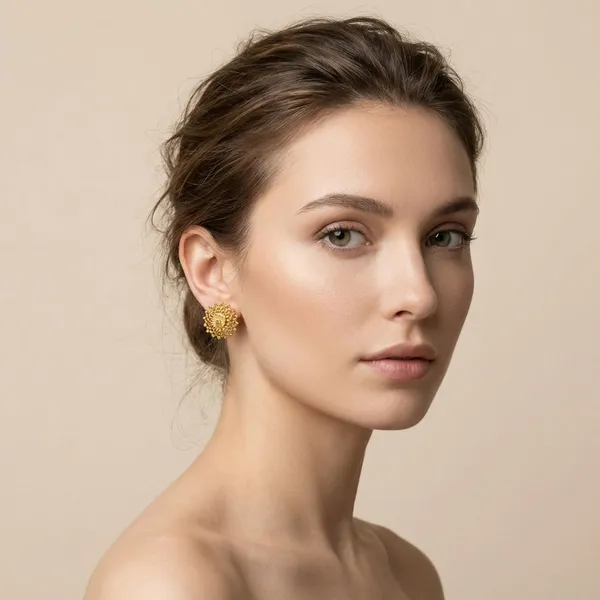 Micro_Plating_Gold_Tone_Peshwai_Designer_Round_Studs_For_Women