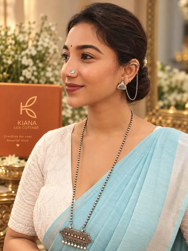 Telephone_Bugdi_Chain_Stud_Earrings