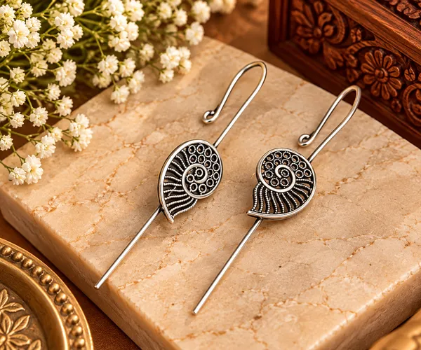 Peacock_Heritage_Oxidised_Ear_Pins