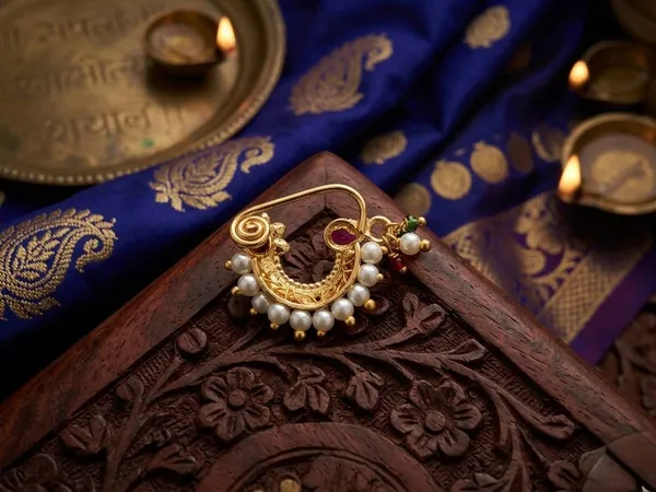 Peshwai_Pearl_Floral_Nath