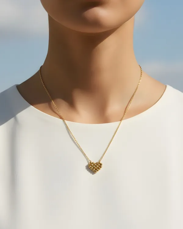 Golden_Grain_18K_Gold_Plated_Anti_Tarnish_Heart_Pendant_For_Women