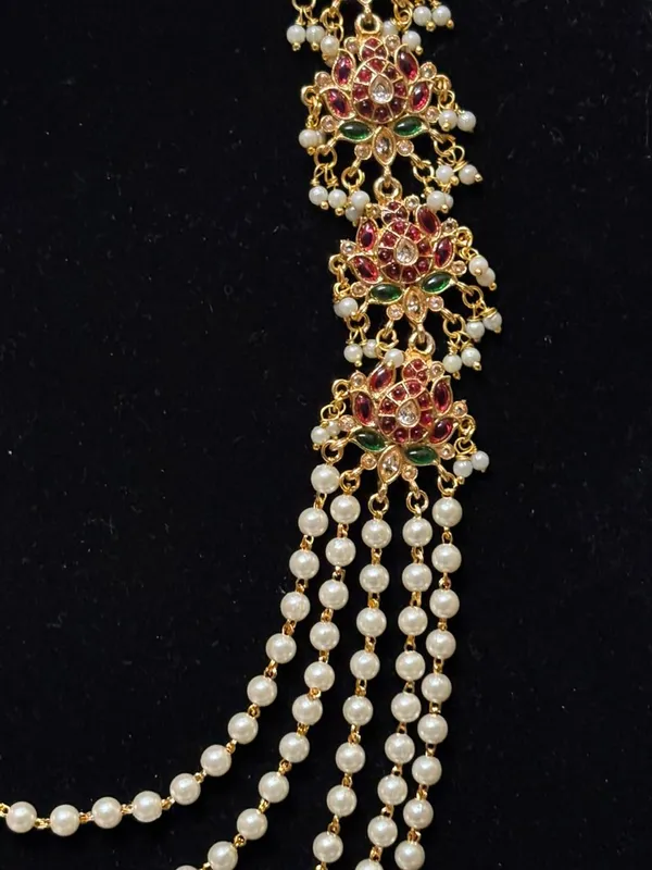 Royal_Lotus_Pearl_Cascade_Necklace_Set