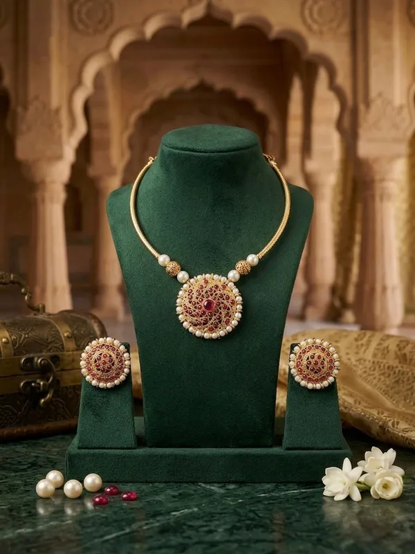 Ruby_Pearl_Royale_Pendant_Set