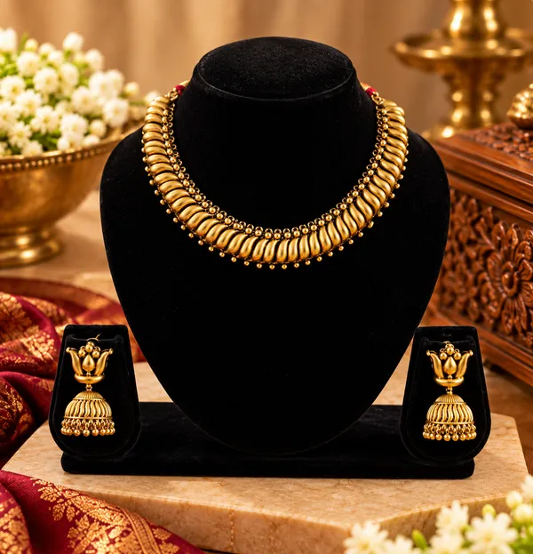 Shindeshahi_Rajwada_Thushi_Necklace_with_Matching_Zumke
