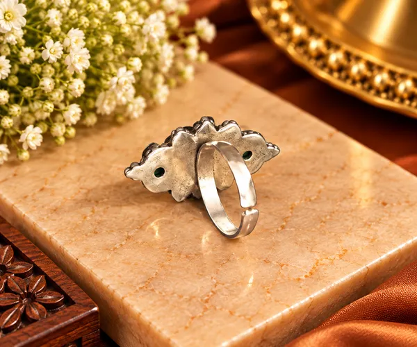 Turquoise_Heritage_Trio_Oxidised_Ring