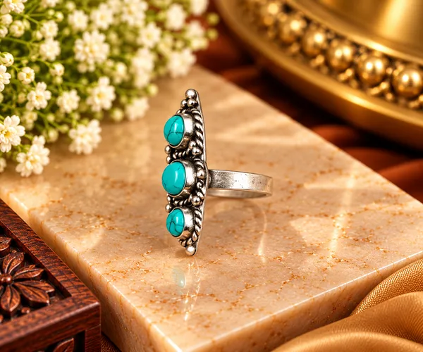Turquoise_Heritage_Trio_Oxidised_Ring