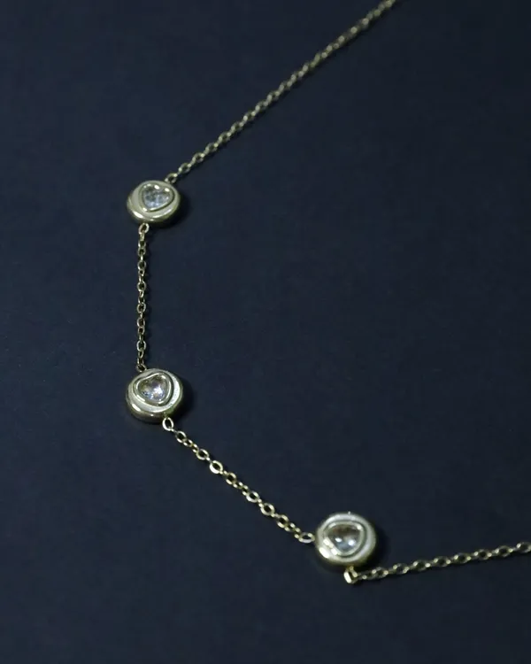 Gold_Stella_Luxury_Select_Anti_Tarnish_18K_Gold_Plated_Multi_Heart_Charm_Chain_For_Women