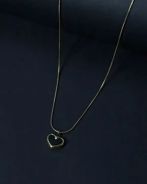 Black_TwoWay_Shine_18K_Anti_Tarnish_Heart_Pendant_Chain_For_Women