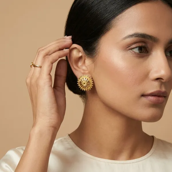 Gold_Sunburst_Mandala_Studs_For_Women
