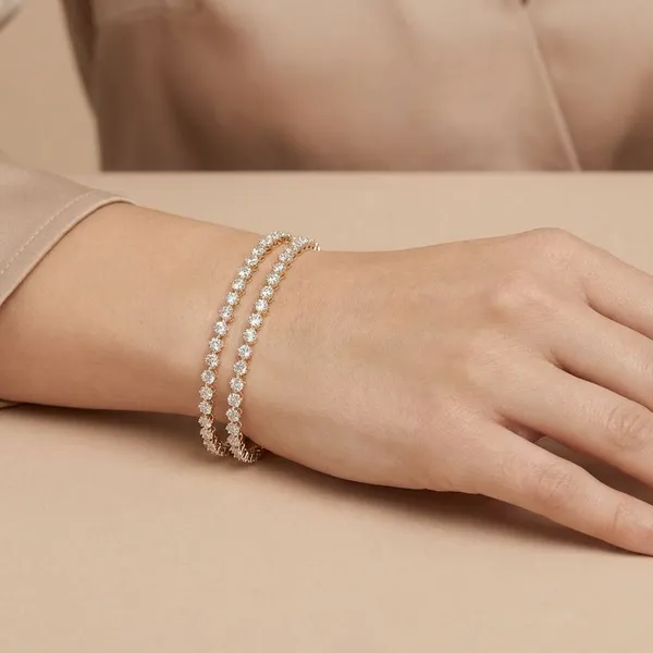 White_Luna_Dew_Bangles(Set_Of_4)_For_Women