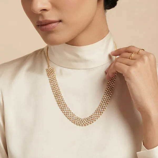 Gold_The_Lumina_&_Sun_Collar_Necklace_Set_For_Women