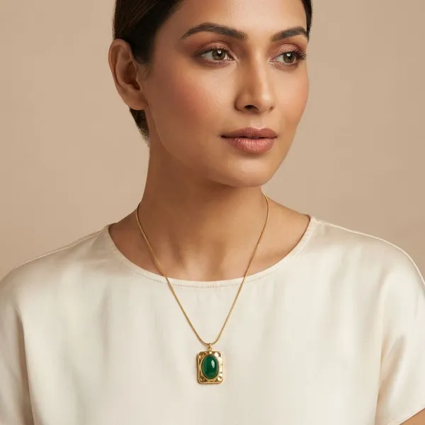 Gold_And_Greenstone_Blackout_Gold_18K_Gold_Plated_Anti_Tarnish_Necklace_For_Women