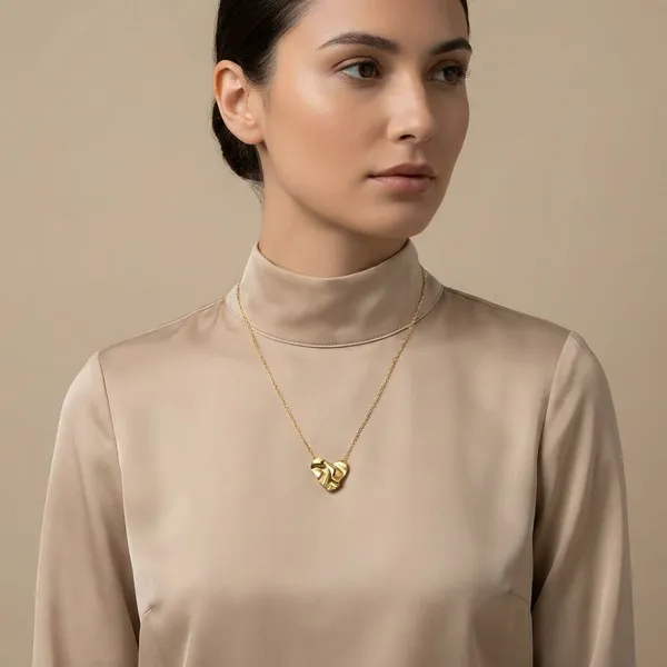 Gold_Liquid_Gold_Reversible_Sculptural_Heart_18K_Gold_Plated_Anti_Tarnish_Necklace_For_Women