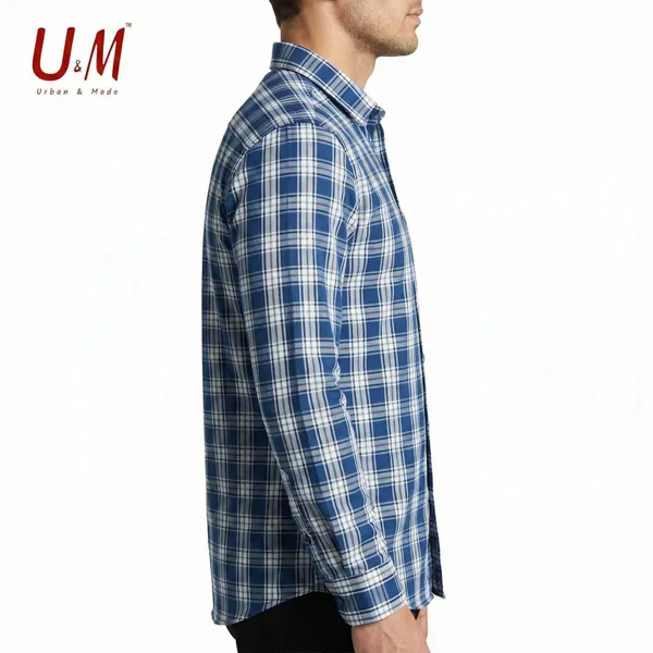 Teal_Blue_Oxford_Cotton_Premium_Full_Sleeve_Checks_Shirt_For_Men