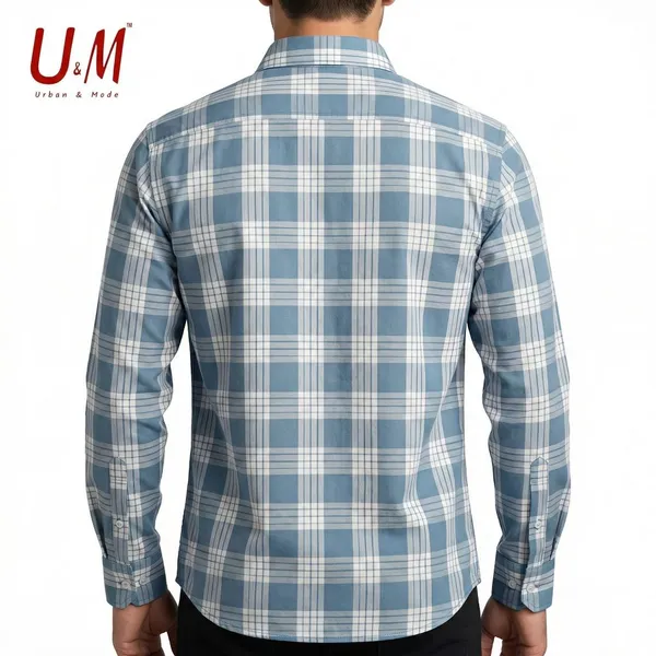 Light_Sky_Blue_Oxford_Cotton_Premium_Full_Sleeve_Checks_Shirt_For_Men