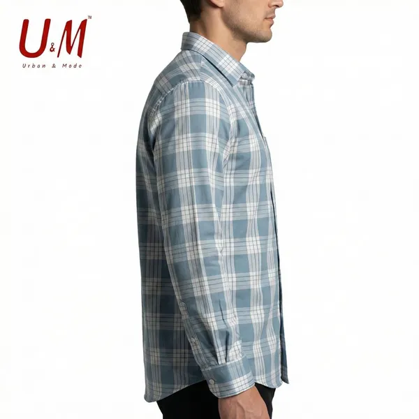 Light_Sky_Blue_Oxford_Cotton_Premium_Full_Sleeve_Checks_Shirt_For_Men