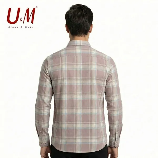 Mauve_Pink_Oxford_Cotton_Premium_Full_Sleeve_Checks_Shirt_For_Men