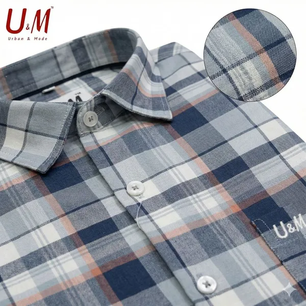 Grey_And_Blue_Oxford_Cotton_Premium_Full_Sleeve_Checks_Shirt_For_Men
