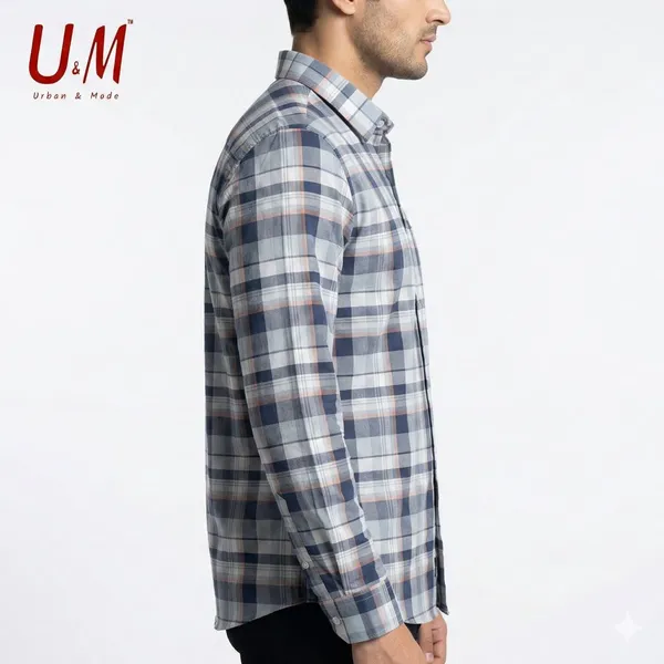 Grey_And_Blue_Oxford_Cotton_Premium_Full_Sleeve_Checks_Shirt_For_Men