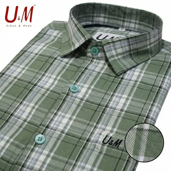 Green_Oxford_Cotton_Premium_Full_Sleeve_Checks_Shirt_For_Men