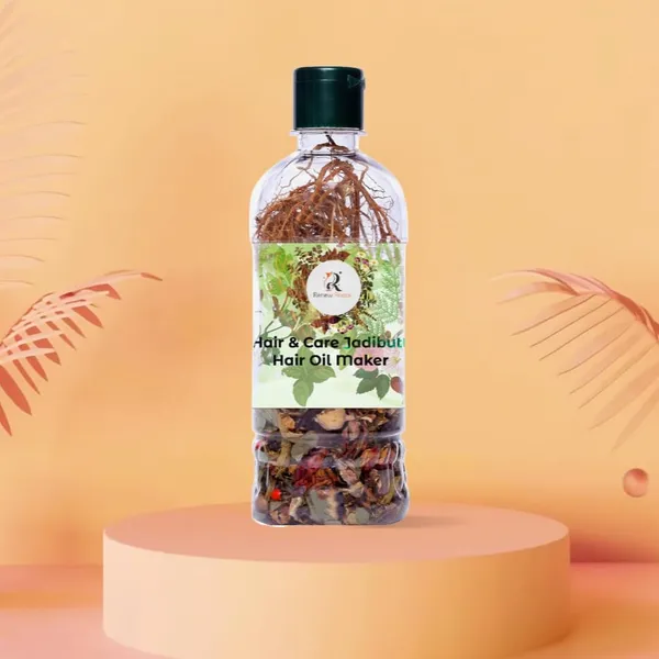 Hair_&_Care_Jadibuti_Natural_Hair_Oil_Maker_With_Dried_Herbs_(100_Ml)