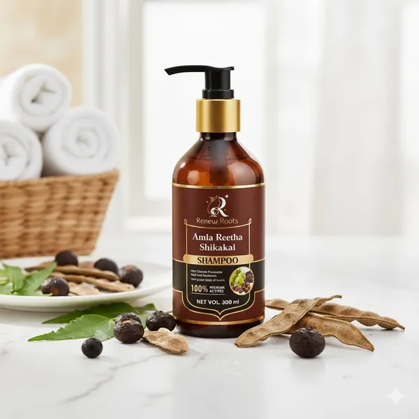 Amla_&_Shikakai_Natural_Moisturizing_Herbal_Hair_Cleanser_Shampoo_(300_Ml)