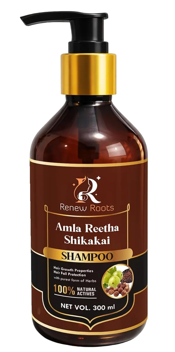 Amla_&_Shikakai_Natural_Moisturizing_Herbal_Hair_Cleanser_Shampoo_(300_Ml)