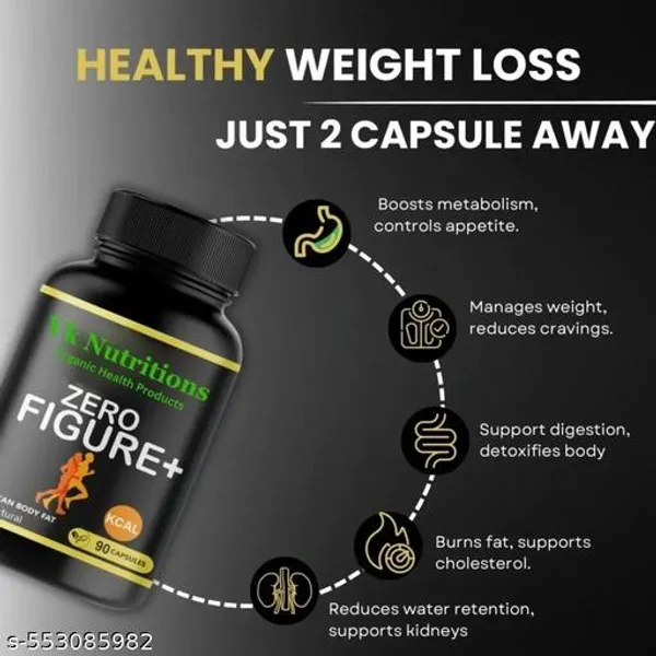 Zero_Figure_Reduce_Weight_Naturally_|_Belly_Fat_Loss_Cutter_Capsule_|_Natural_Weight_Management_Medicine,_Fat_Burner_Capsule_,(30_Capsules)_1_Bottle_For_Unisex