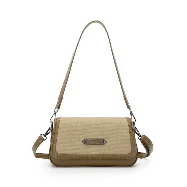 Beige_Canvas_Olive_Trim_Sling_Bag_for_Women