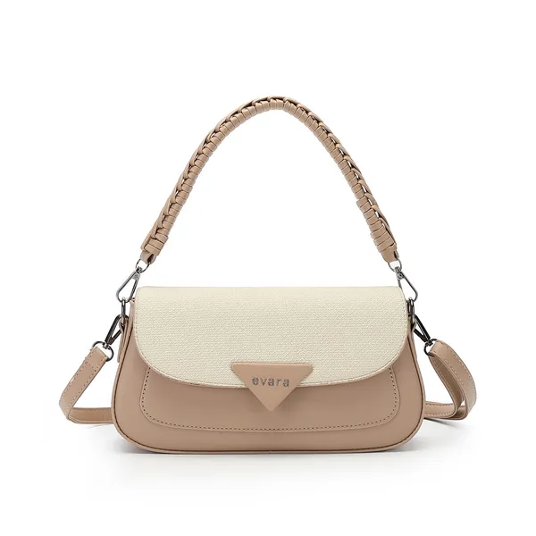 Beige_Cream_Two_Tone_Structured_Handbag_for_Women