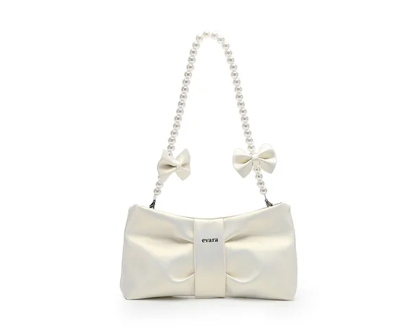 Ivory_Satin_Bow_Pearl_Handle_Clutch_Bag_for_Women