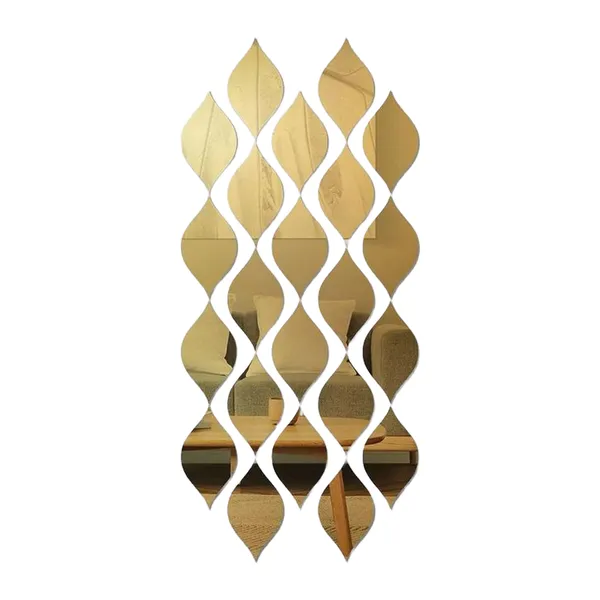 Golden_Greek_Key_Acrylic_Wall_Mirror_Stickers_Pack_Of_30