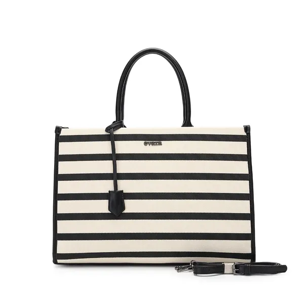 Black_And_White_Striped_Canvas_Tote_Bag_for_Women