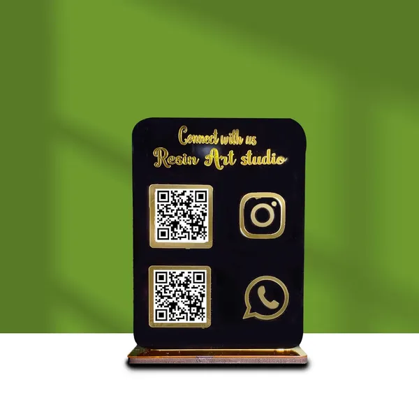 Black_Personalized_Social_Media_Qr_Code_Stand_Custom_Acrylic_Barcode_Scanner_For_Instagram_Facebook_Twitter_Whatsapp_Google_Pay_Desk_Display_For_Business_Stores