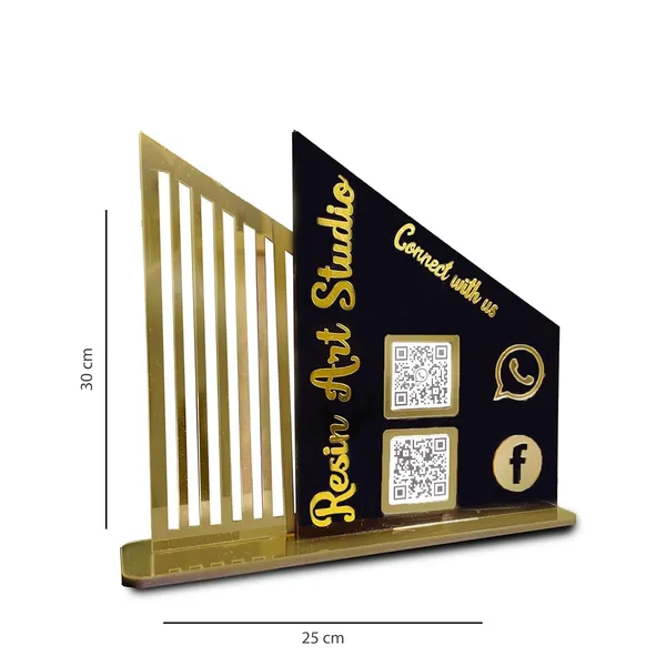 Black_Personalized_Social_Media_Qr_Code_Stand_Custom_Acrylic_Barcode_Scanner_For_Instagram_Facebook_Twitter_Whatsapp_Google_Pay_Desk_Display_For_Business_Stores_4