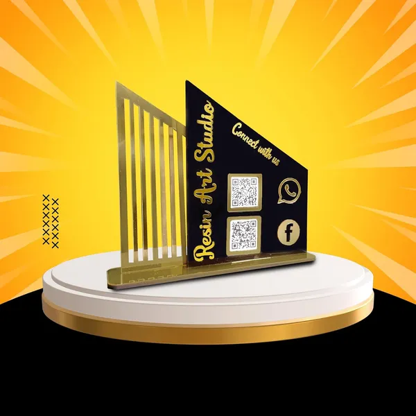 Black_Personalized_Social_Media_Qr_Code_Stand_Custom_Acrylic_Barcode_Scanner_For_Instagram_Facebook_Twitter_Whatsapp_Google_Pay_Desk_Display_For_Business_Stores_4