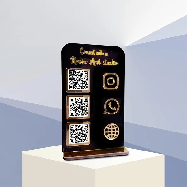 Black_Personalized_Social_Media_Qr_Code_Stand_Custom_Acrylic_Barcode_Scanner_For_Instagram_Facebook_Twitter_Whatsapp_Google_Pay_Desk_Display_For_Business_Stores