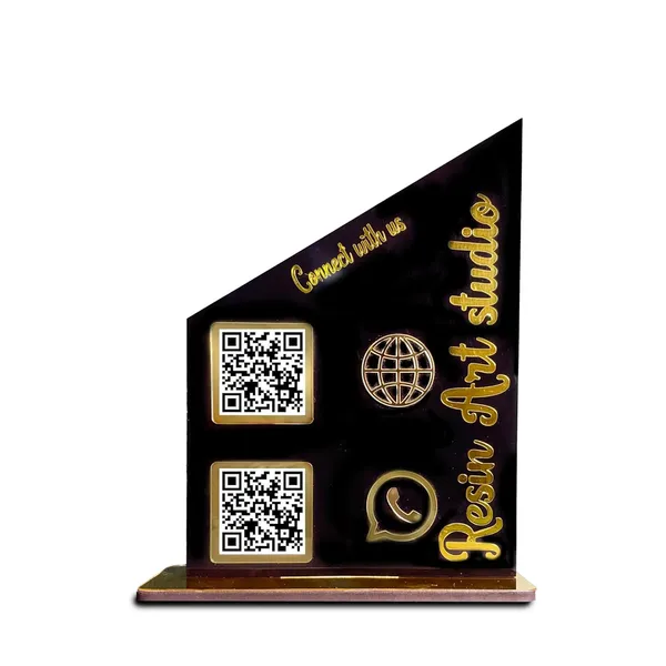 Black_Personalized_Social_Media_Qr_Code_Stand_Custom_Acrylic_Barcode_Scanner_For_Instagram_Facebook_Twitter_Whatsapp_Google_Pay_Desk_Display_For_Business_Stores_6