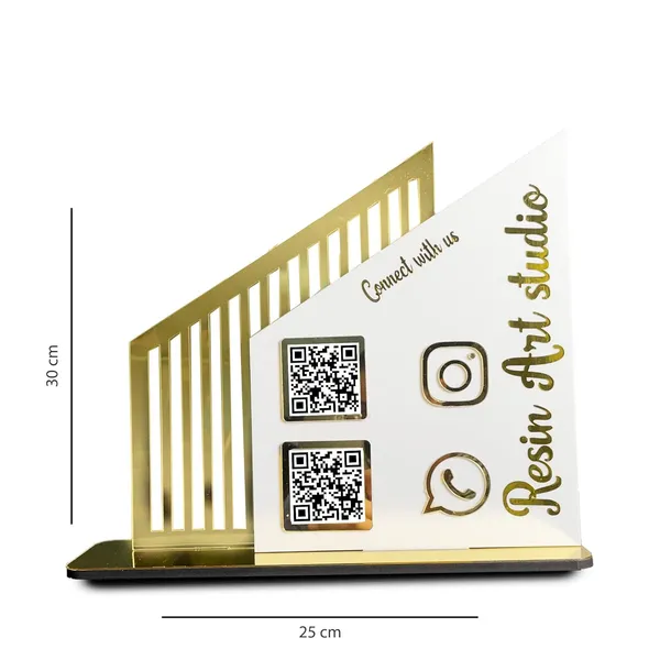White_Personalized_Social_Media_Qr_Code_Stand_Custom_Acrylic_Barcode_Scanner_For_Instagram_Facebook_Twitter_Whatsapp_Google_Pay_Desk_Display_For_Business_Stores_5
