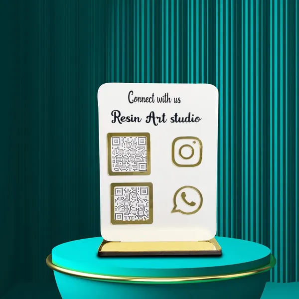 White_Personalized_Social_Media_Qr_Code_And_Custom_Acrylic_Barcode_Scanner_For_Instagram_Facebook_Twitter_Whatsapp_Google_Pay_Desk_Display_For_Business_Stores