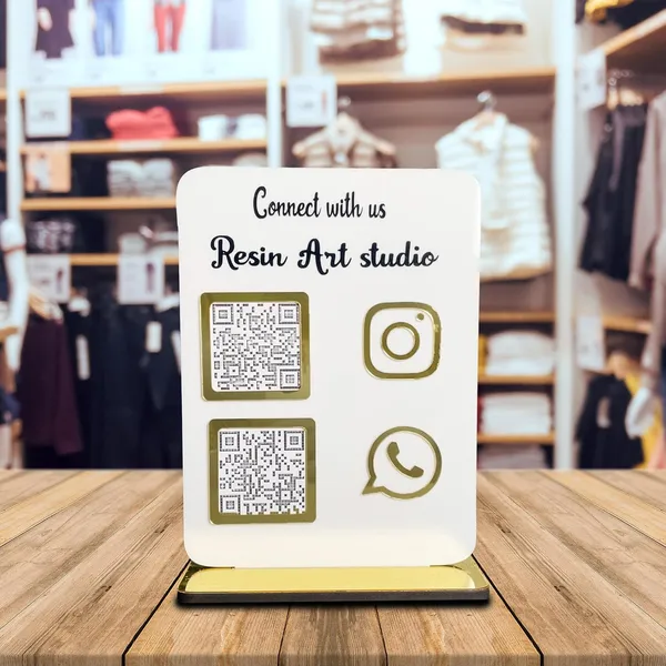 White_Personalized_Social_Media_Qr_Code_And_Custom_Acrylic_Barcode_Scanner_For_Instagram_Facebook_Twitter_Whatsapp_Google_Pay_Desk_Display_For_Business_Stores