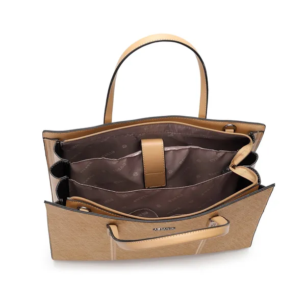 Beige_Textured_Leather_Structured_Tote_Bag_for_Women