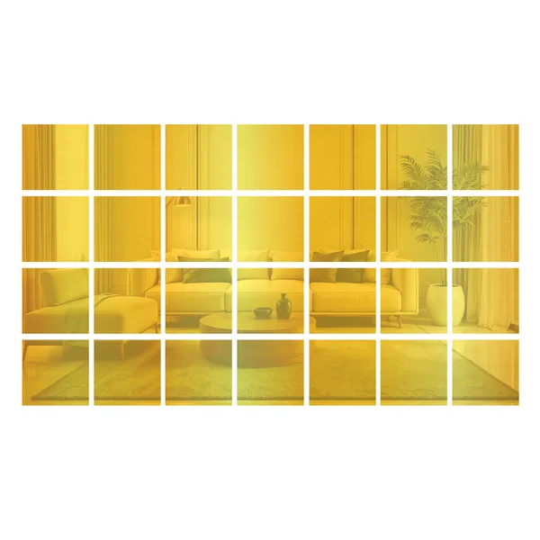 Golden_Square_Acrylic_Wall_Mirror_Stickers_Pack_Of_30