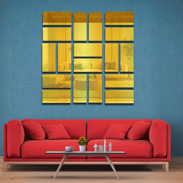 Golden_Ractangle_Acrylic_Wall_Mirror_Stickers_Pack_Of_24