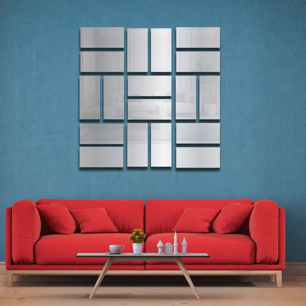 Silver_Ractangle_Acrylic_Wall_Mirror_Stickers_Pack_Of_30